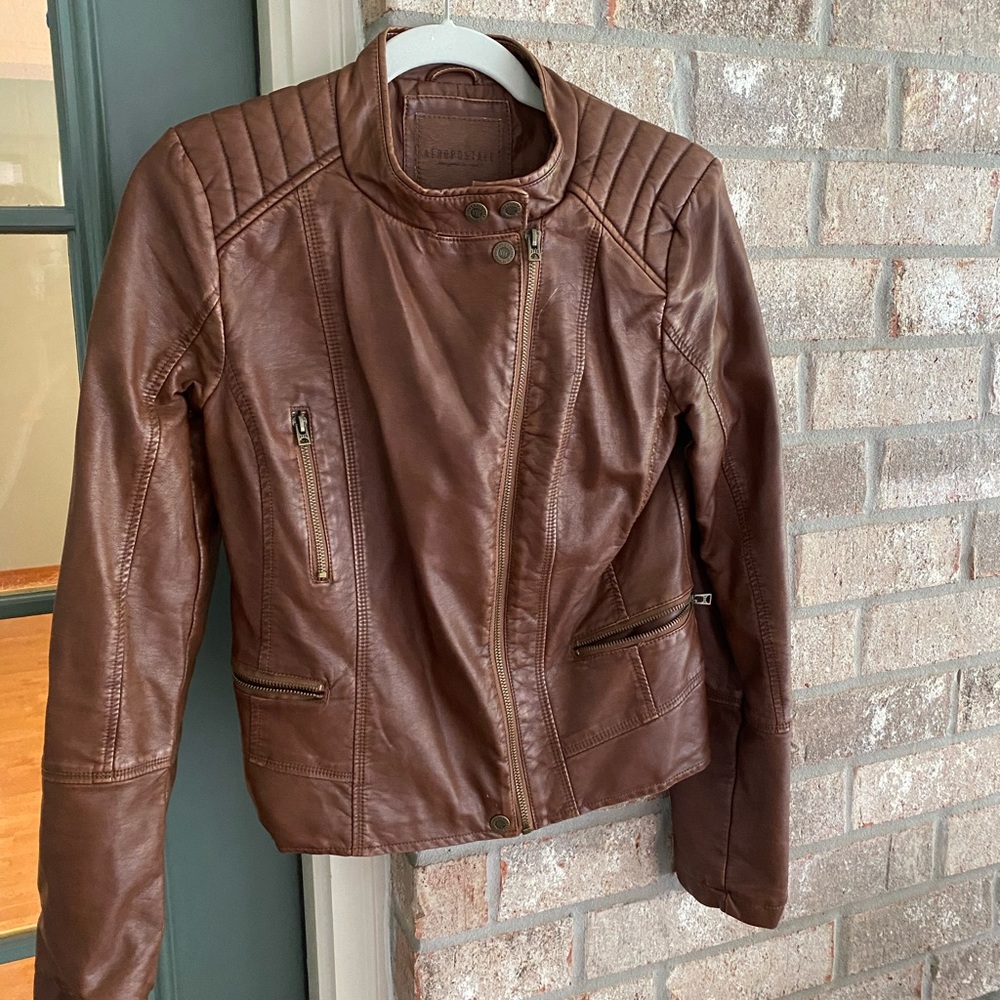 Leather jacket